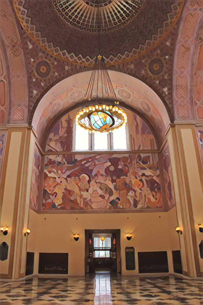 Grand Rotunda of the Los Angeles Central PublicLibrary