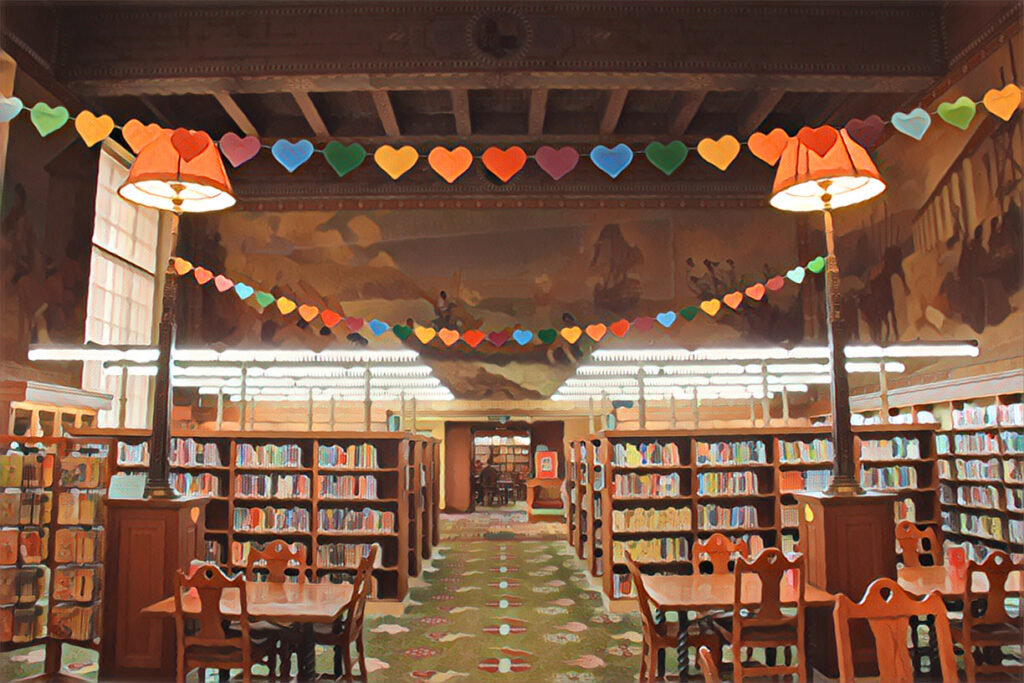 The Children's Room in the Los Angeles Central Public Library