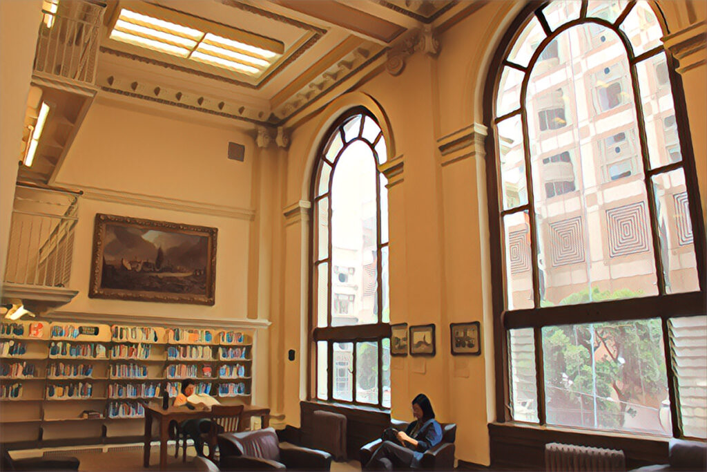 The Mechanics Institute Library in San Francisco