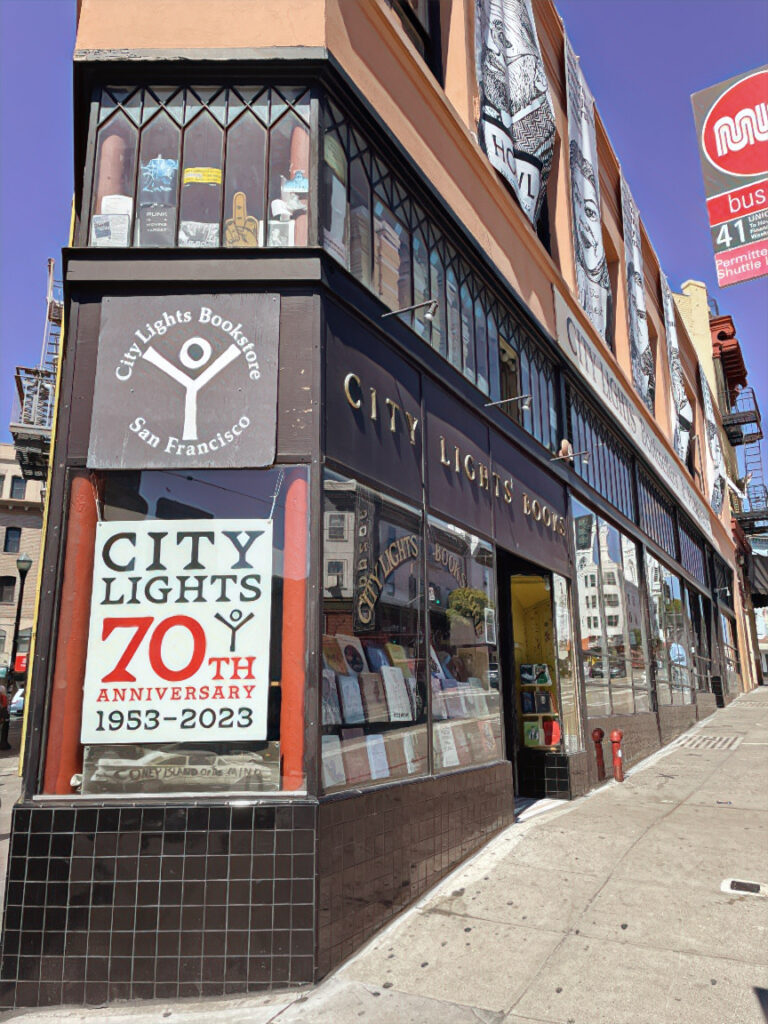 City Lights Bookstore in San Francisco 