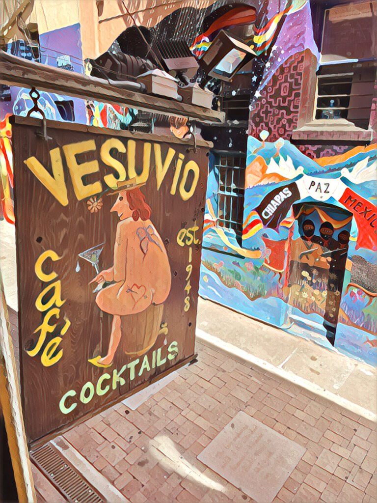 Vesuvio Cafe in San Francisco