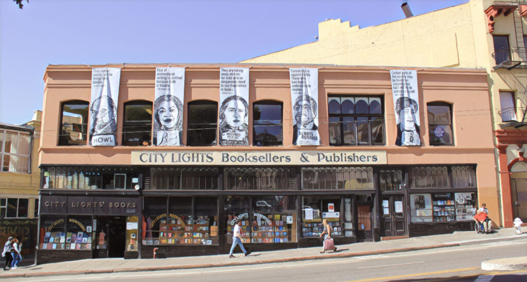 City Lights Bookstore in San Francisco
