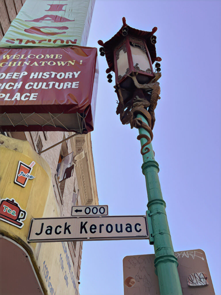 Jack Kerouac alley in San Francisco