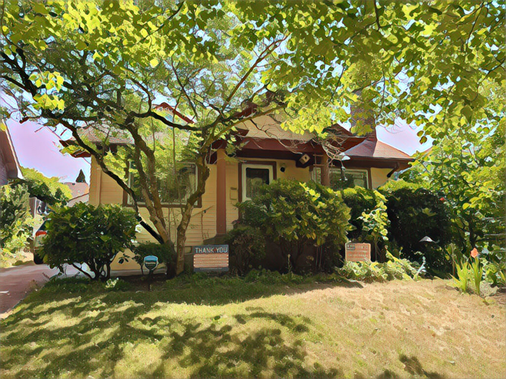 One of Beverly Cleary's homes in Portland, OR