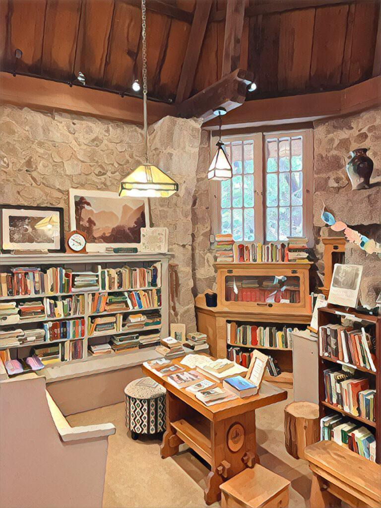 Books at the Yosemite Conservation Heritage Center