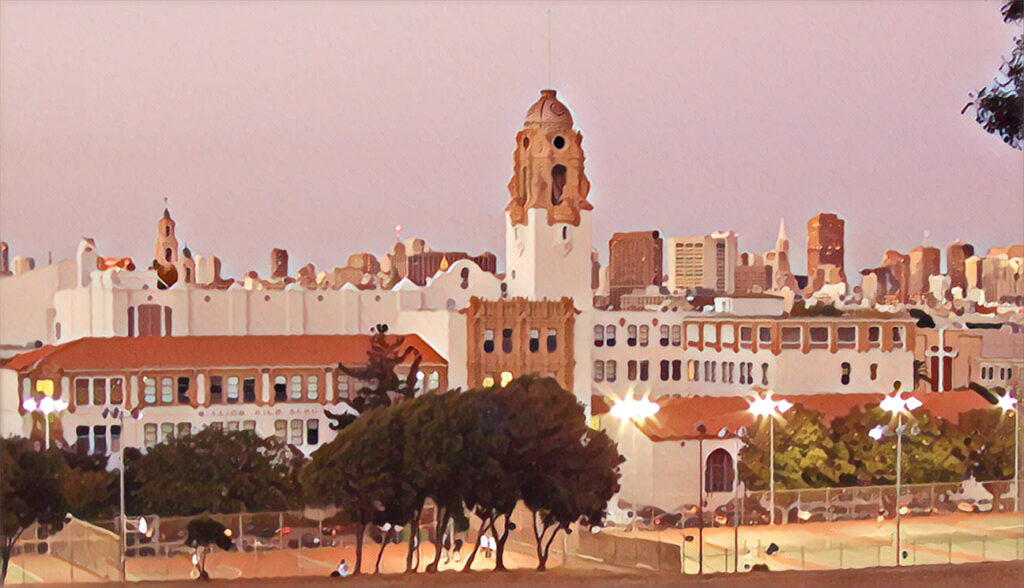 Mission High School in San Francisco