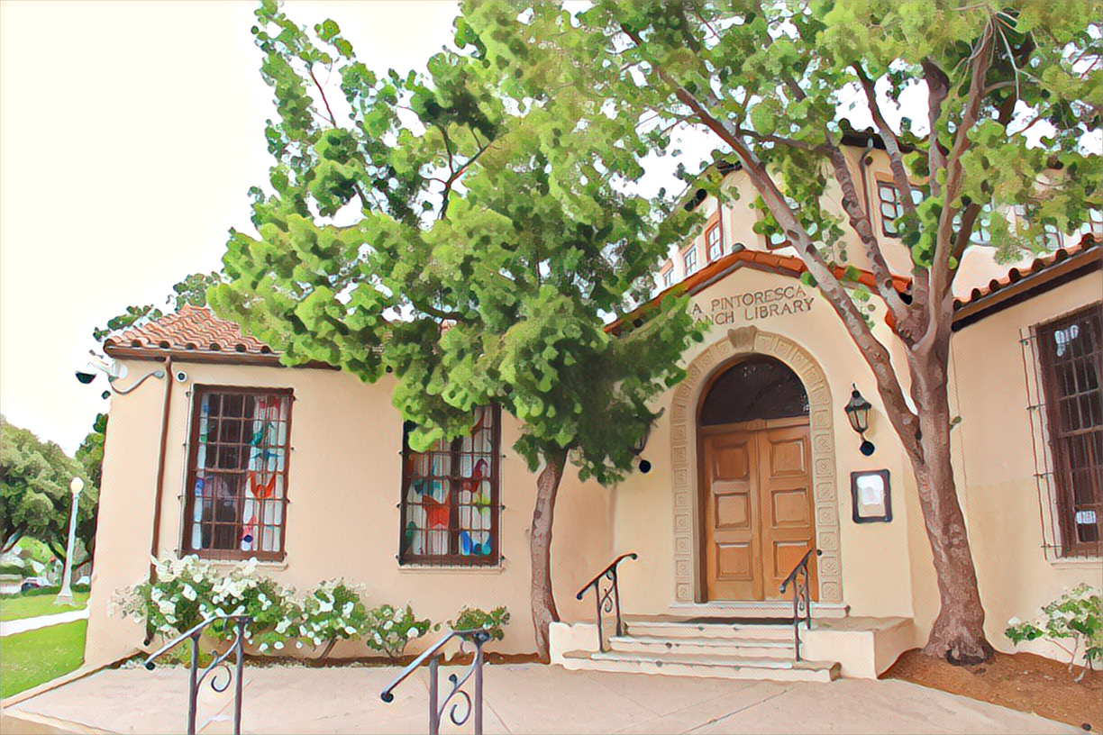 La Pintoresca Branch Library in Pasadena