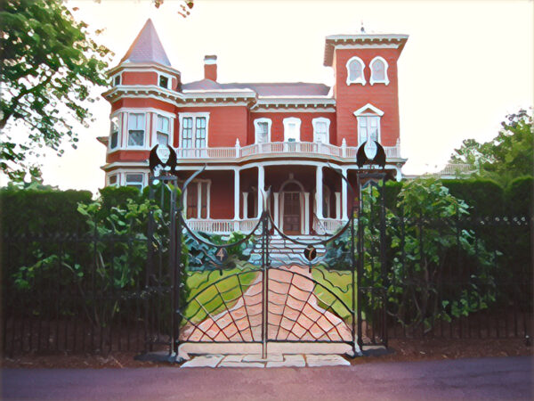 Stephen King's house in Bangor, Maine